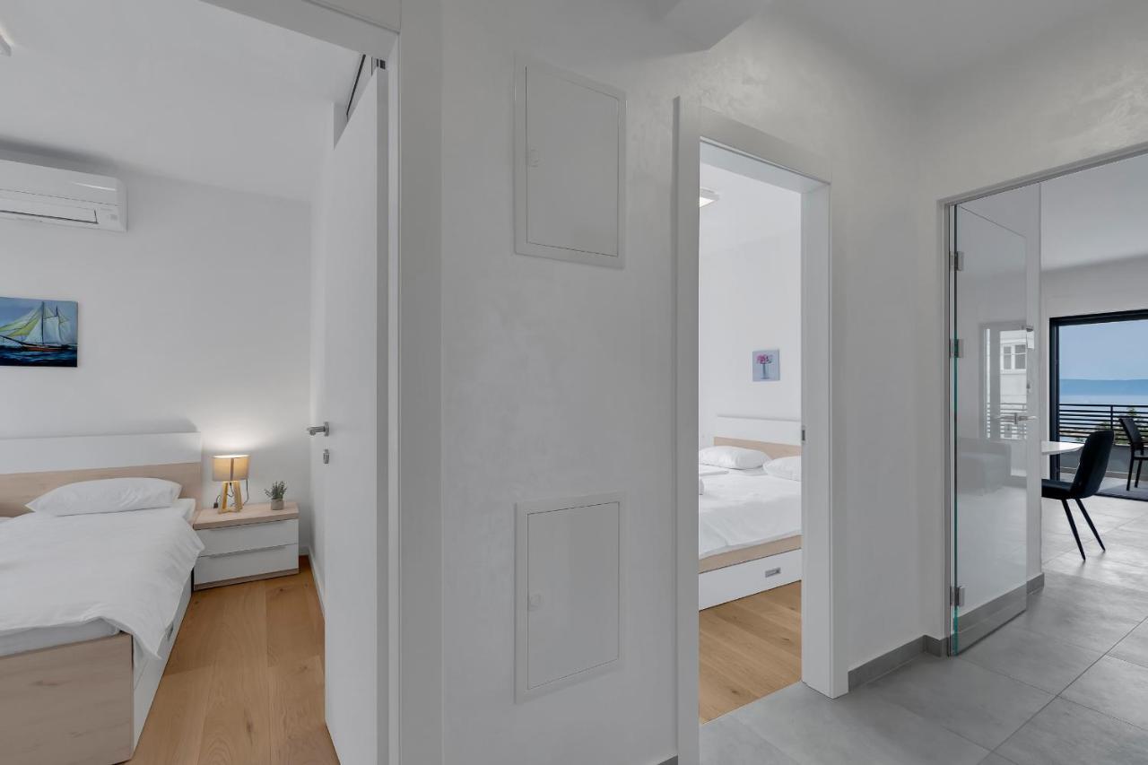 מאקרסקה Luxury Apartment Adriasun Free Beach Parking מראה חיצוני תמונה