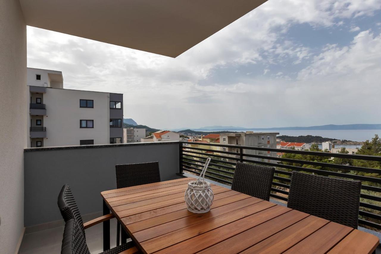 מאקרסקה Luxury Apartment Adriasun Free Beach Parking מראה חיצוני תמונה