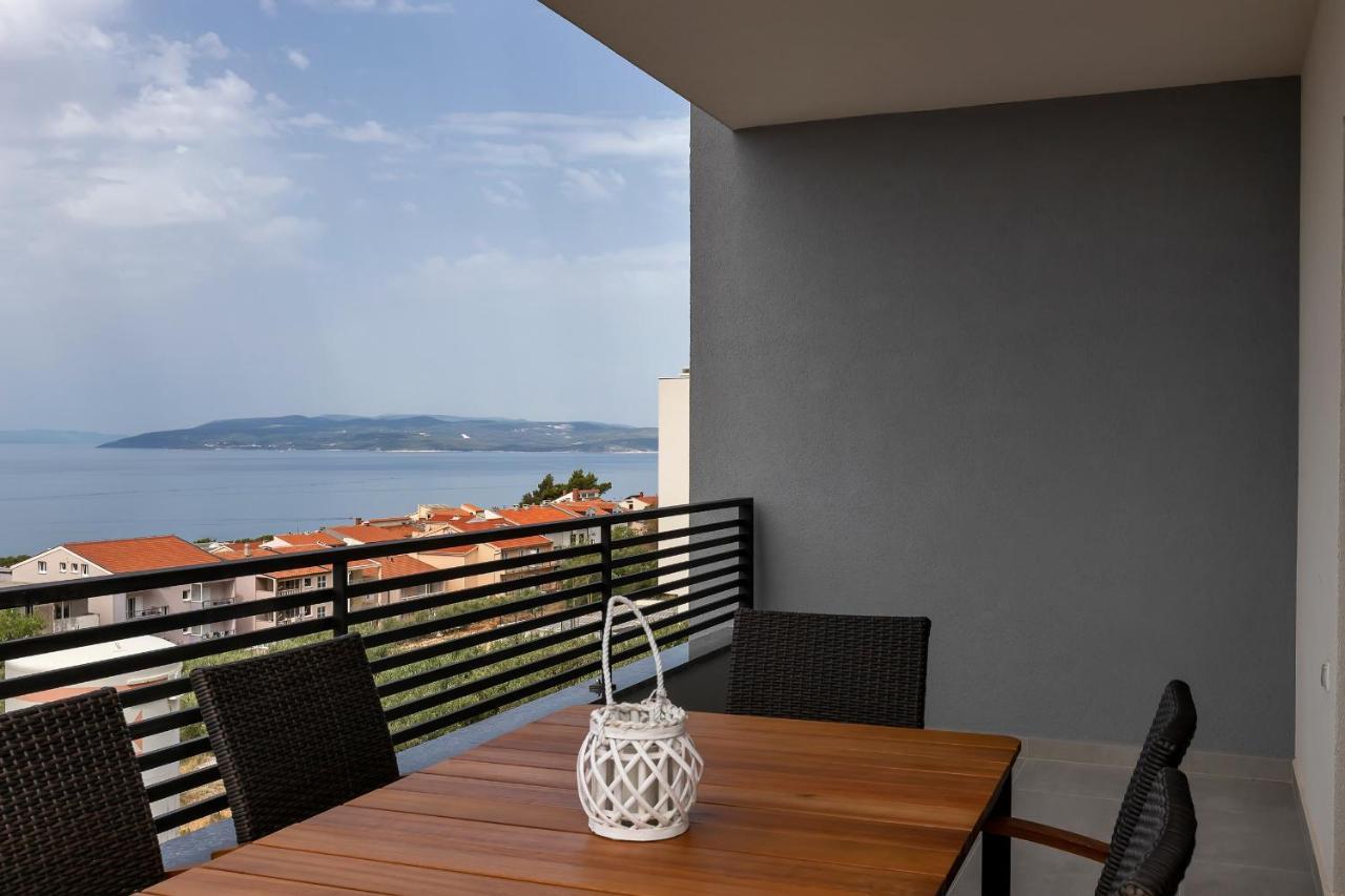 מאקרסקה Luxury Apartment Adriasun Free Beach Parking מראה חיצוני תמונה
